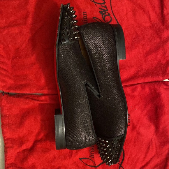MENS CHRISTIAN LOUBOUTIN SPOOKY SPIKED LOAFERS!! main image 10